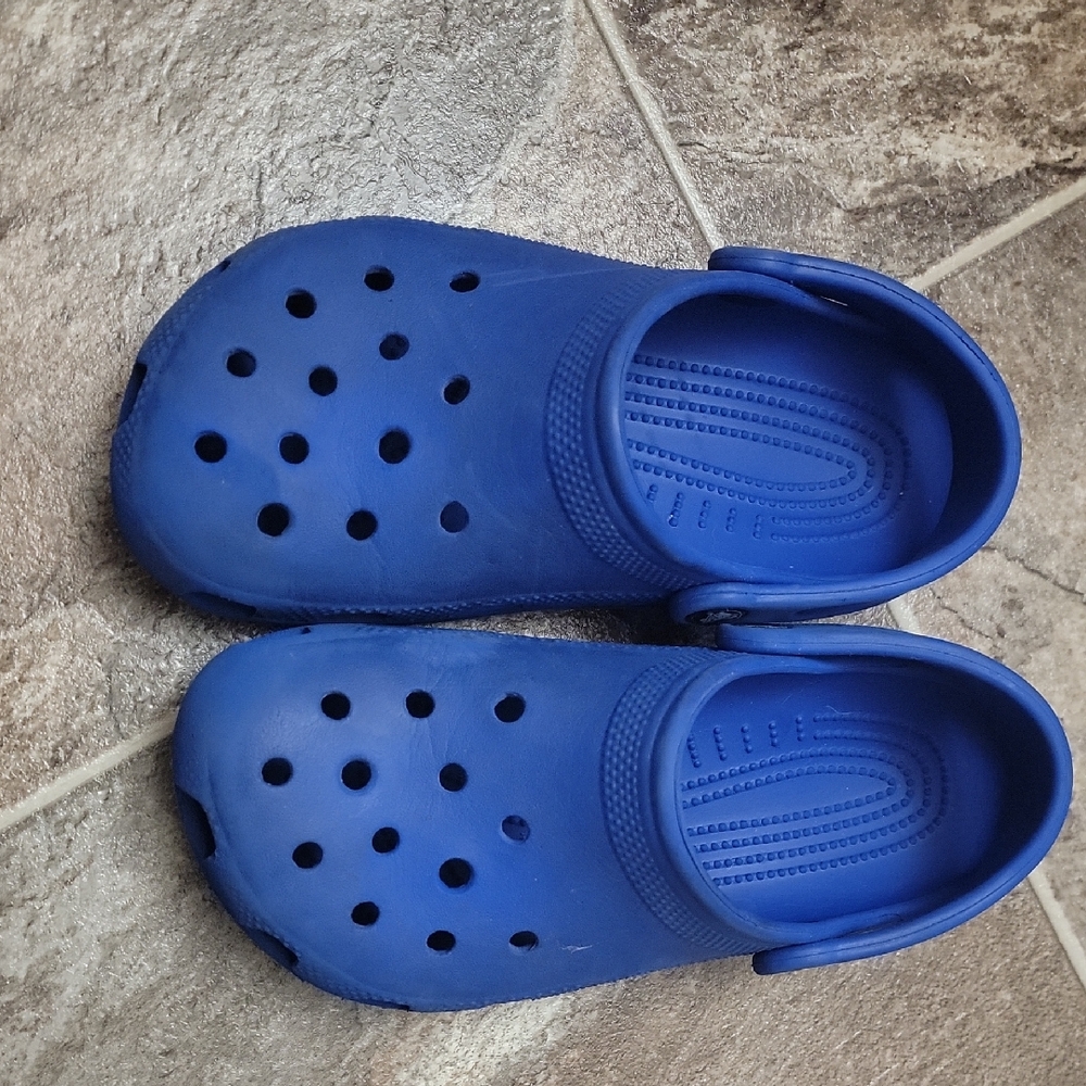 Kids Blue Crocs